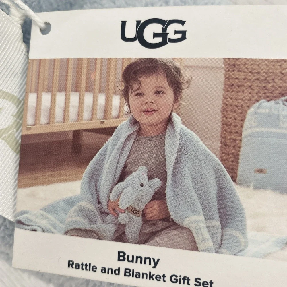 UGG bunny rattle